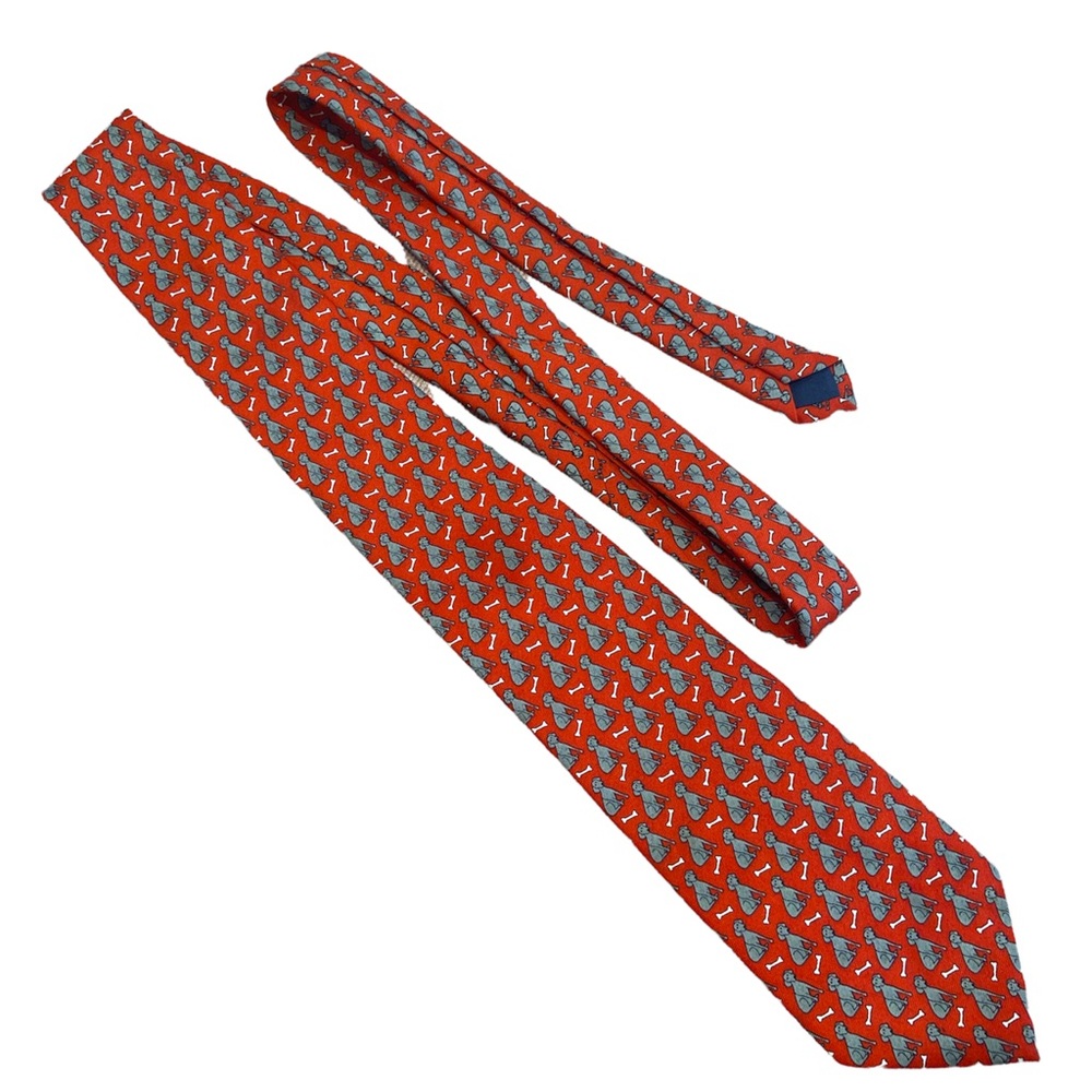 Town Togs Men’s Red Dog Tie